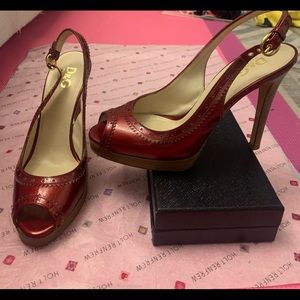 Ruby red Dolce & Gabbana heels